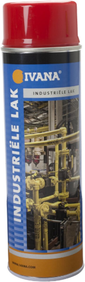 Ivana Industrielak RAL3000 Vuurrood 500ml