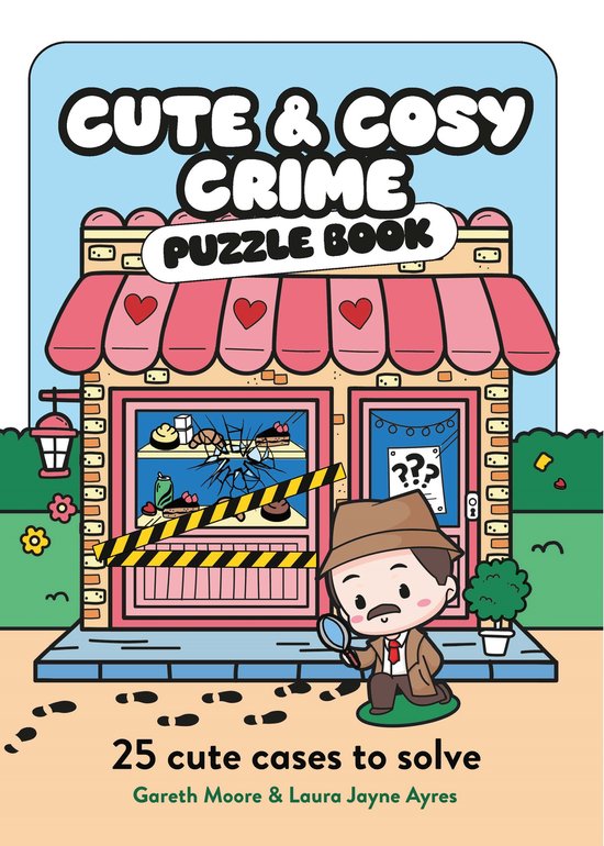 Cute and Cosy Crime Puzzle Book - cover