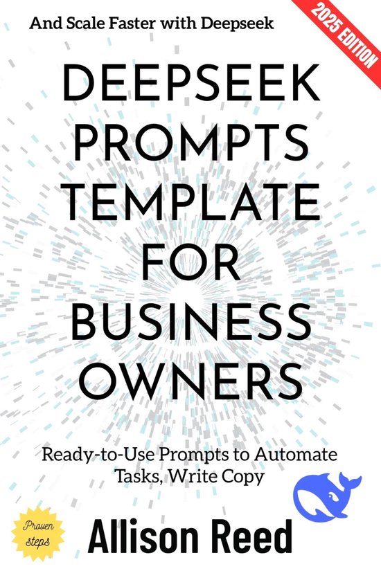 Deepseek Prompts Template for Business Owners: - cover