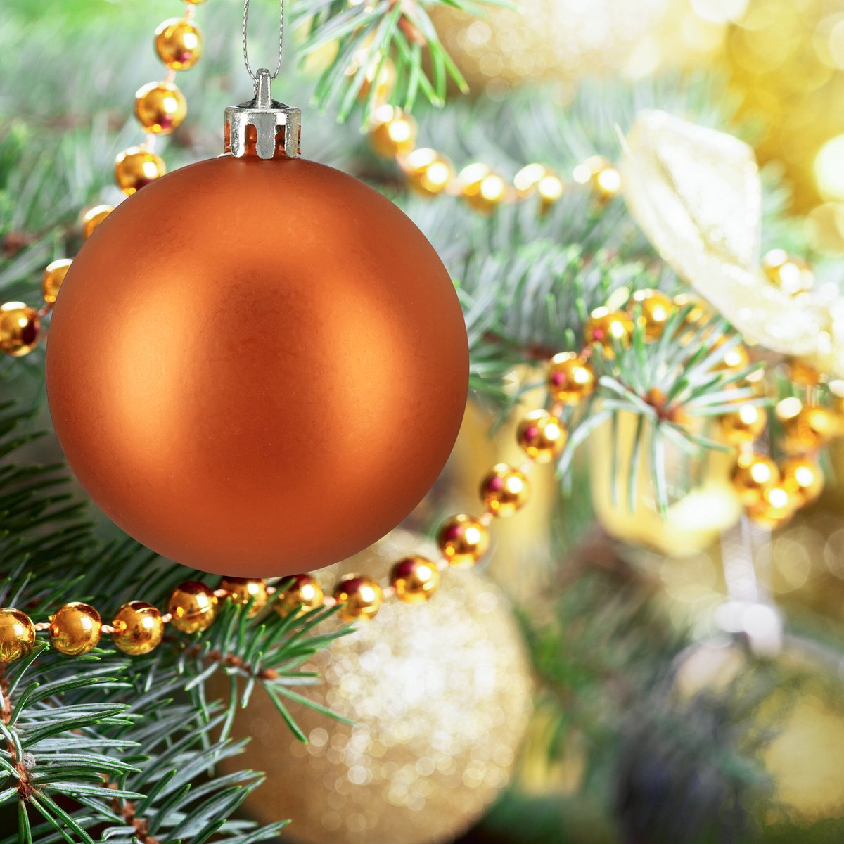 kerstballen set van 50 - Ø 6 cm - mat - kunststof - oranje – foto 4