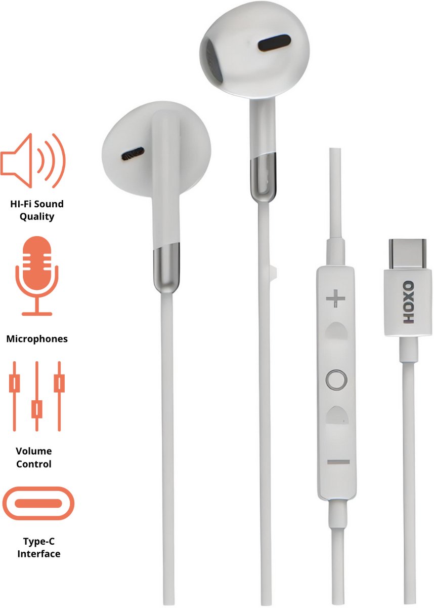 Oortjes met draad - Oortjes - 1.2 meter - Microfoon - Extra Bass - Super Comfortabel - Sport Oortjes - HiFi Sound