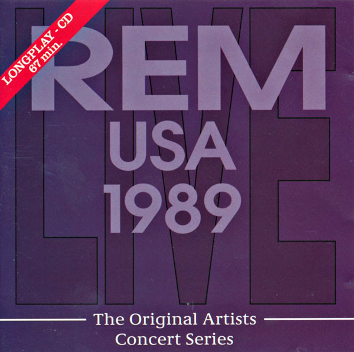 REM – USA 1989 - Cd Album