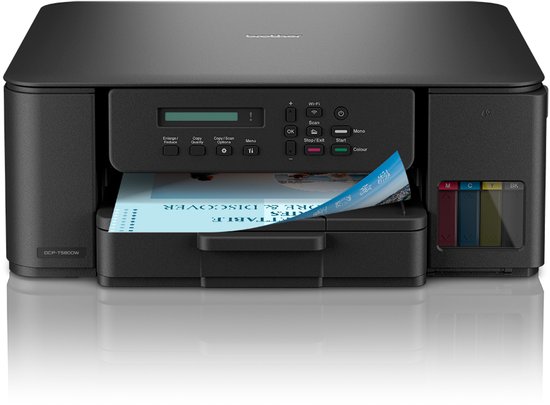 Brother DCP-T580DW - All-in-One Inkttankprinter - Zwart
