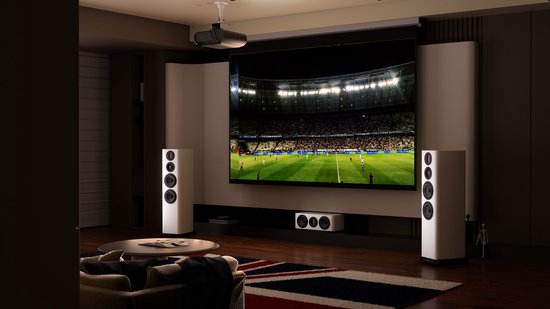Wharfedale EVO 5.4 Vloerstaande Speakers - Hifi Stereo Set - Passieve Speaker - 3-Weg Luidsprekers - Wit van Merkloos — afbeelding 5