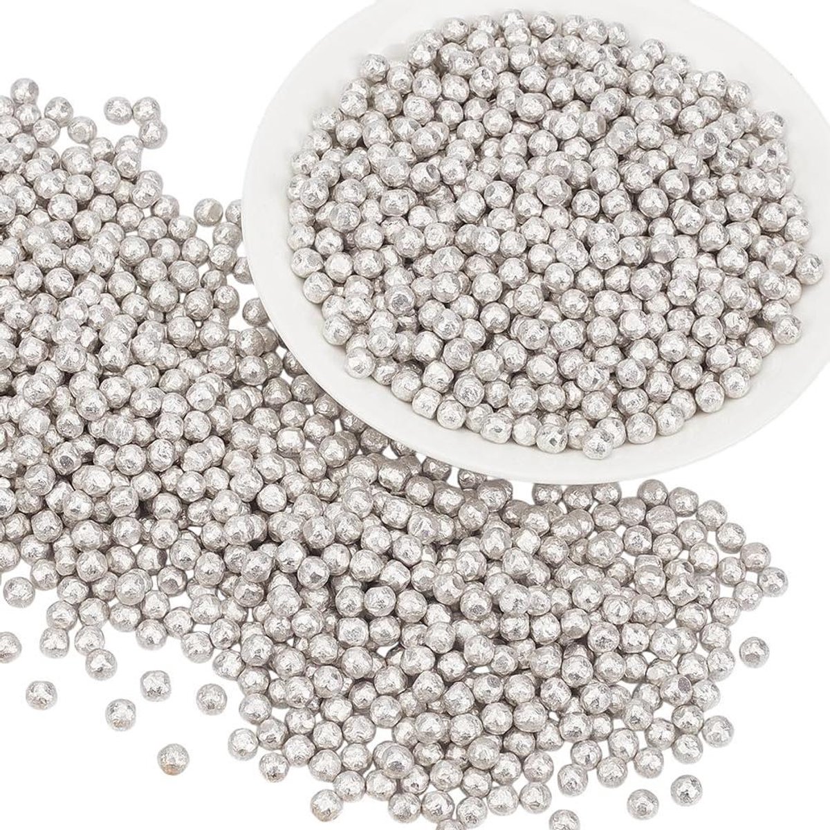 500g Magnesium Metaal Snippers Kleine Metaal Kralen Metaal Klontjes voor Metaal Gieten en Smelten voor Kunst Experimenten Fabricage Lassen Metaal Fittingen 6mm