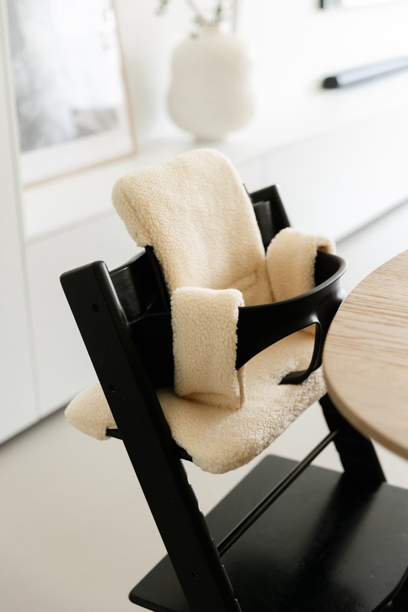 Teddy Stoelverkleiner Tripp Trapp - Stokke Tripp Trapp Kussenset - Zachte Kussenset Kinderstoel - Beige Kinderstoel verkleiner – foto 2