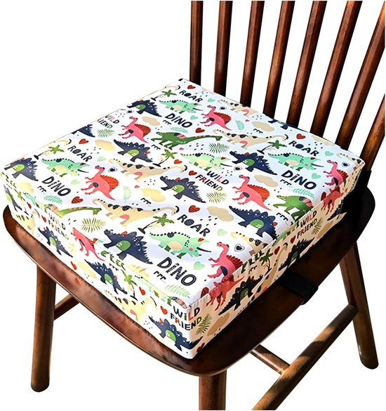Lexium Stoelverhoger voor Eetkamerstoel - Zitverhoger Peuter Eettafel - Kinderen - Booster Seat - Zitkussen Tafel - Zitverhoger Voor Kinderen & Volwassenen - Stoelverhogers Voor Eettafel - Memory Foam Verhoogkussen - Ergonomisch Comfort