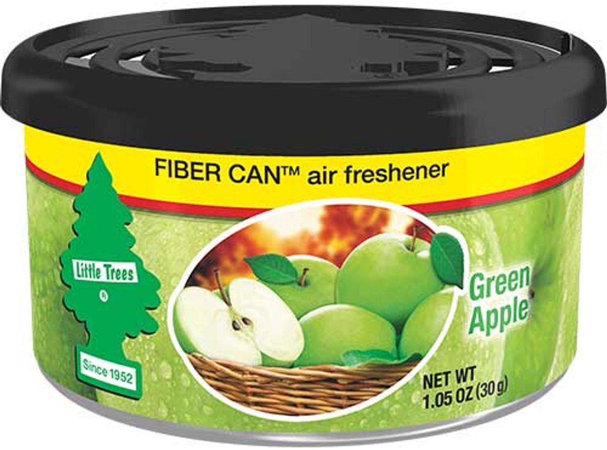 Arbre Magique - Carairfreshner - Little Tree Fiber Can Green Apple