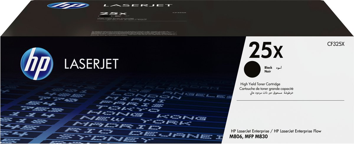 Toner HP Cartucho de tóner original LaserJet HP 25X de alta capacidad black Black