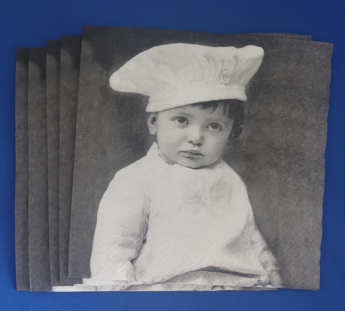 Sagen Vintage Design - Lunch servetten - Kleine kok
