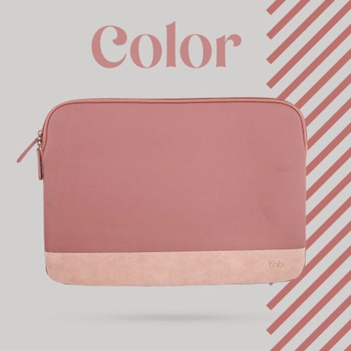 T'nB SLCOLOR14PK laptoptas 35,6 cm (14") Opbergmap/sleeve Roze