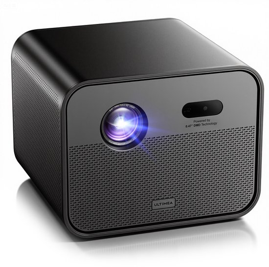 ULTIMEA Poseidon E100 - een slimme thuisbioscoop met Google TV 11.0, 4K HDR10+, Dolby Audio en 6D Keystone-correctie