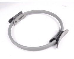Mewave® Pilates Ring – Grijs – Accessoire voor Pilates Training – Versterk Spieren & Verbeter Houding
