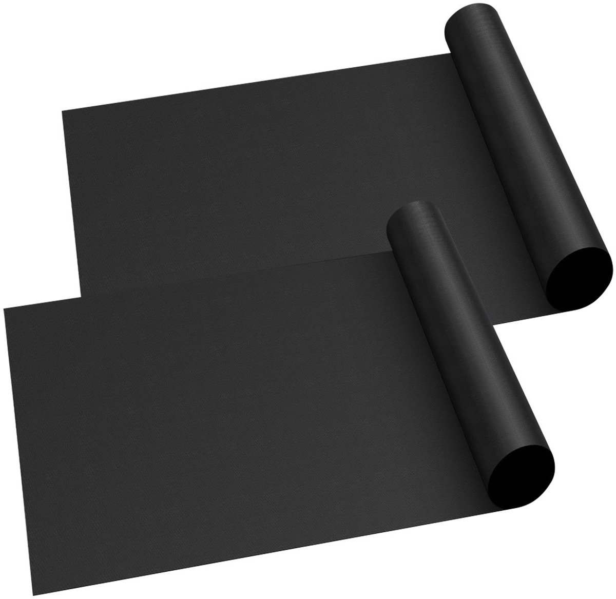 EXCITAT BBQ mat - Barbecue mat - Bakplaat grillmat - Grillmatten - Oven mat - Ovenbeschermer - Teflon BBQ Grill Mat - Zwart - Set van 2