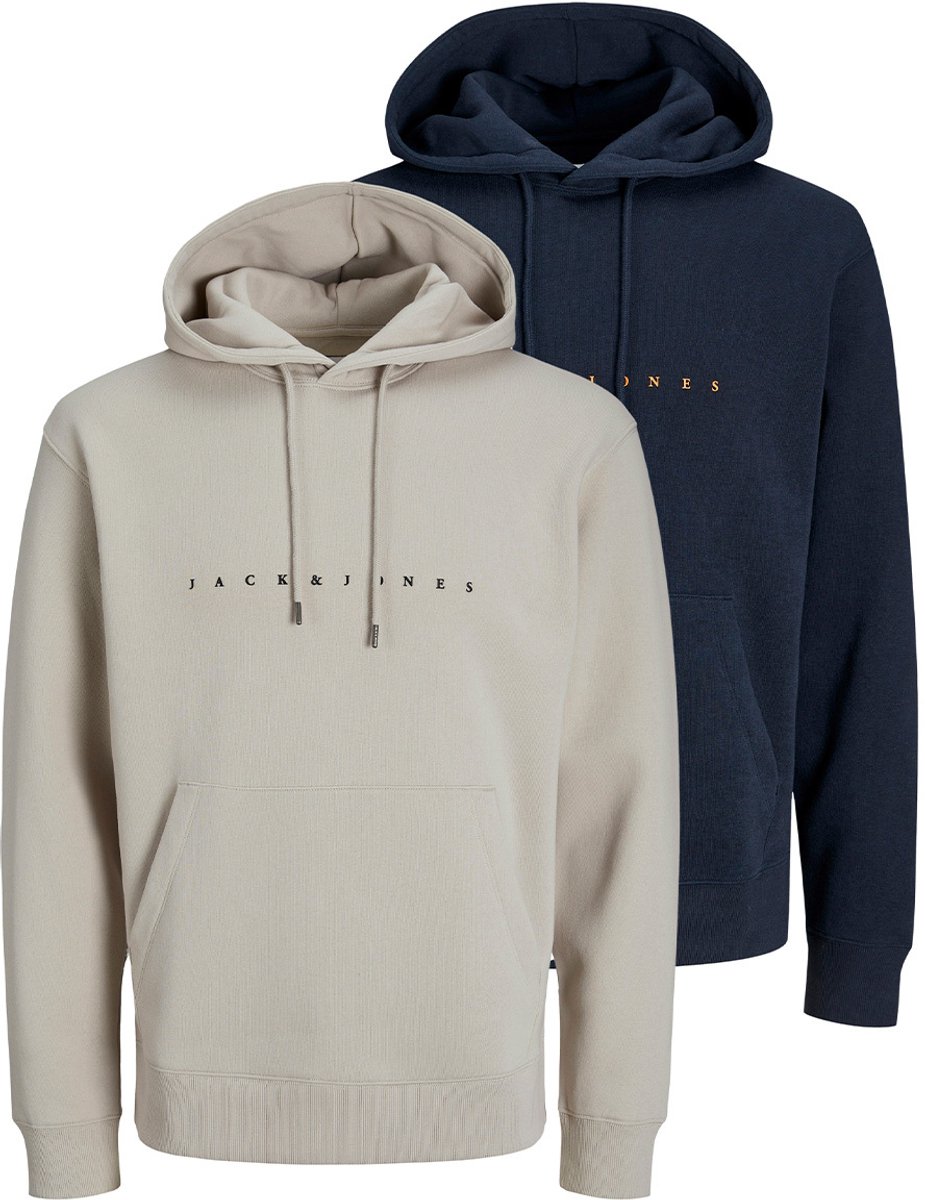 Jack & Jones Heren hoddie 2 pack Star
