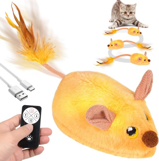 EASY JOY 14 stuks interactief kattenspeelgoed, kattenhengel met dubbele gat zuignap, 2 kattentoverstaven, 11 verwisselbaar speelgoed, kattenveer speelgoed