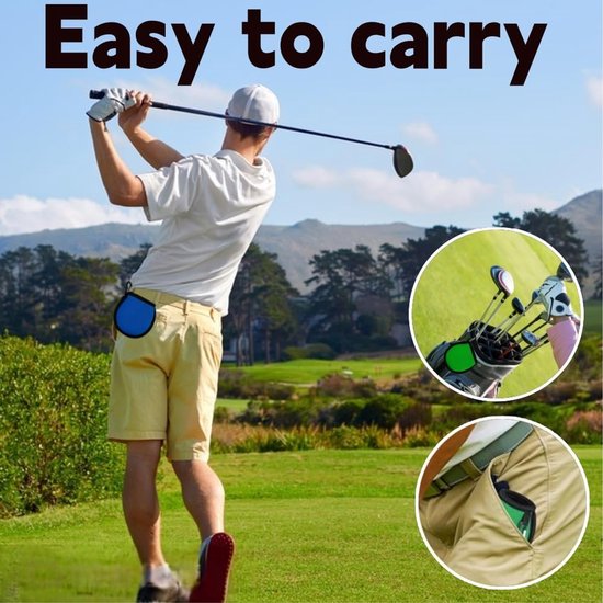Golf Ball Bag - 4 Pcs Golf Cleaning Bags - Portable Golf Ball Cleaner - Golf Accessoires van GOLF — afbeelding 3
