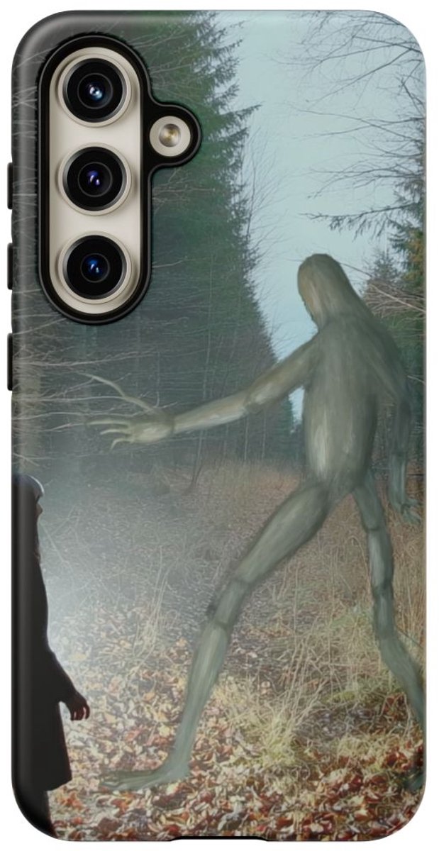 Mysterieuze Bosontmoeting – Telefoonhoesje Geschikt voor Samsung Galaxy S24
