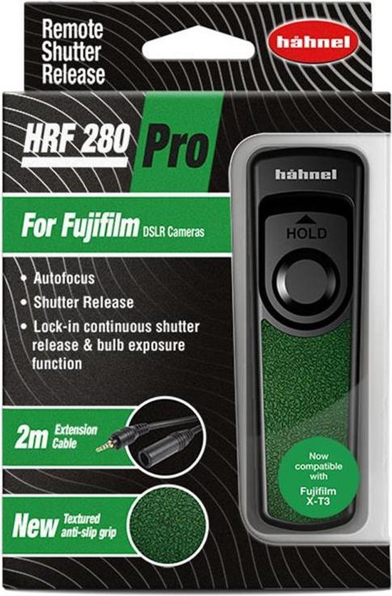 Hahnel Draadontspanner Remote Shutter Release HRF 280 PRO voor Fujifilm