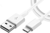 USB -C Kabel naar USB- A Kabel - 1M - 3A - Wit