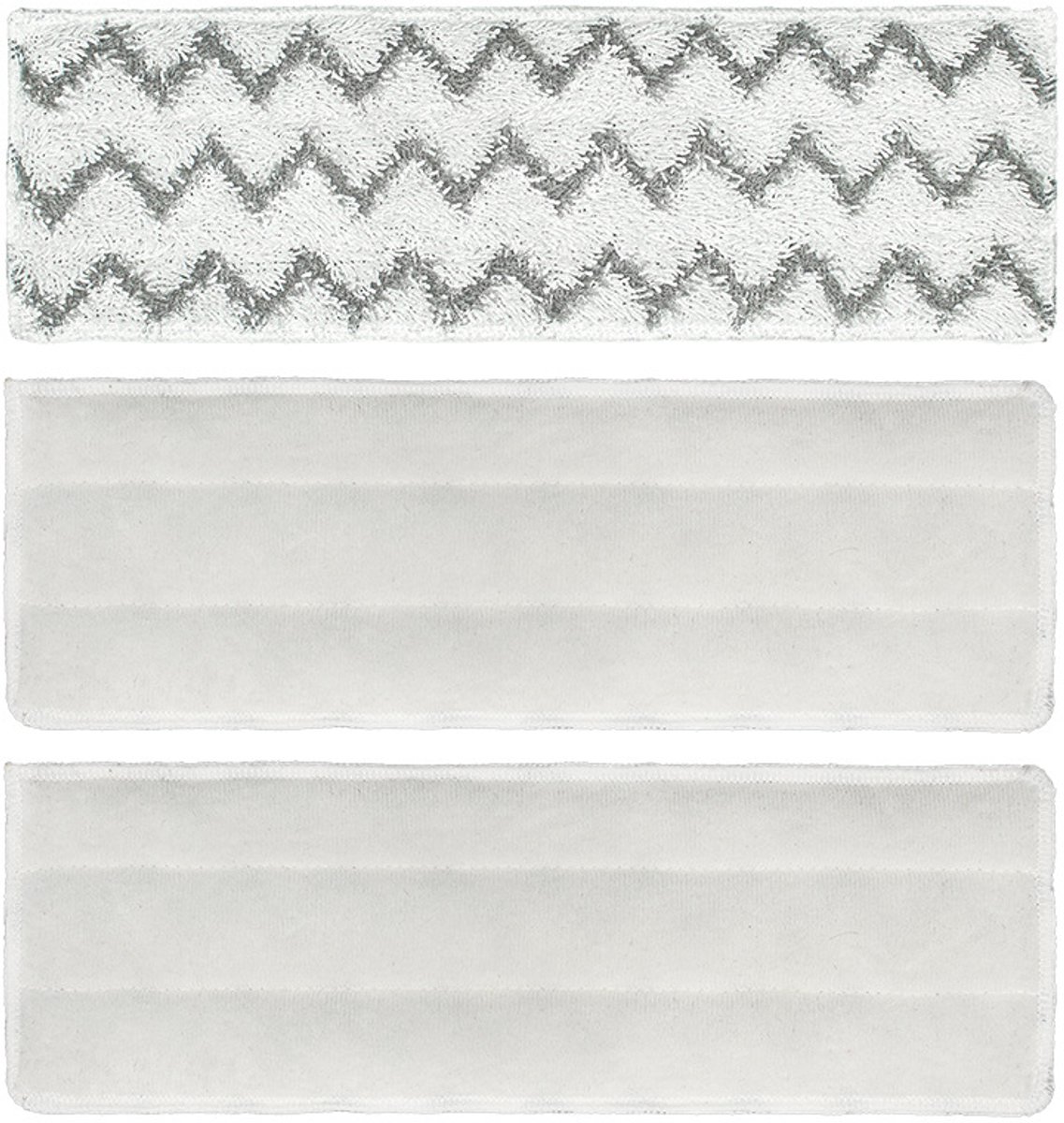 Geschikt voor Swiffer PowerMop microfiber mop pad voor nat en droog gebruik, 3 stuks