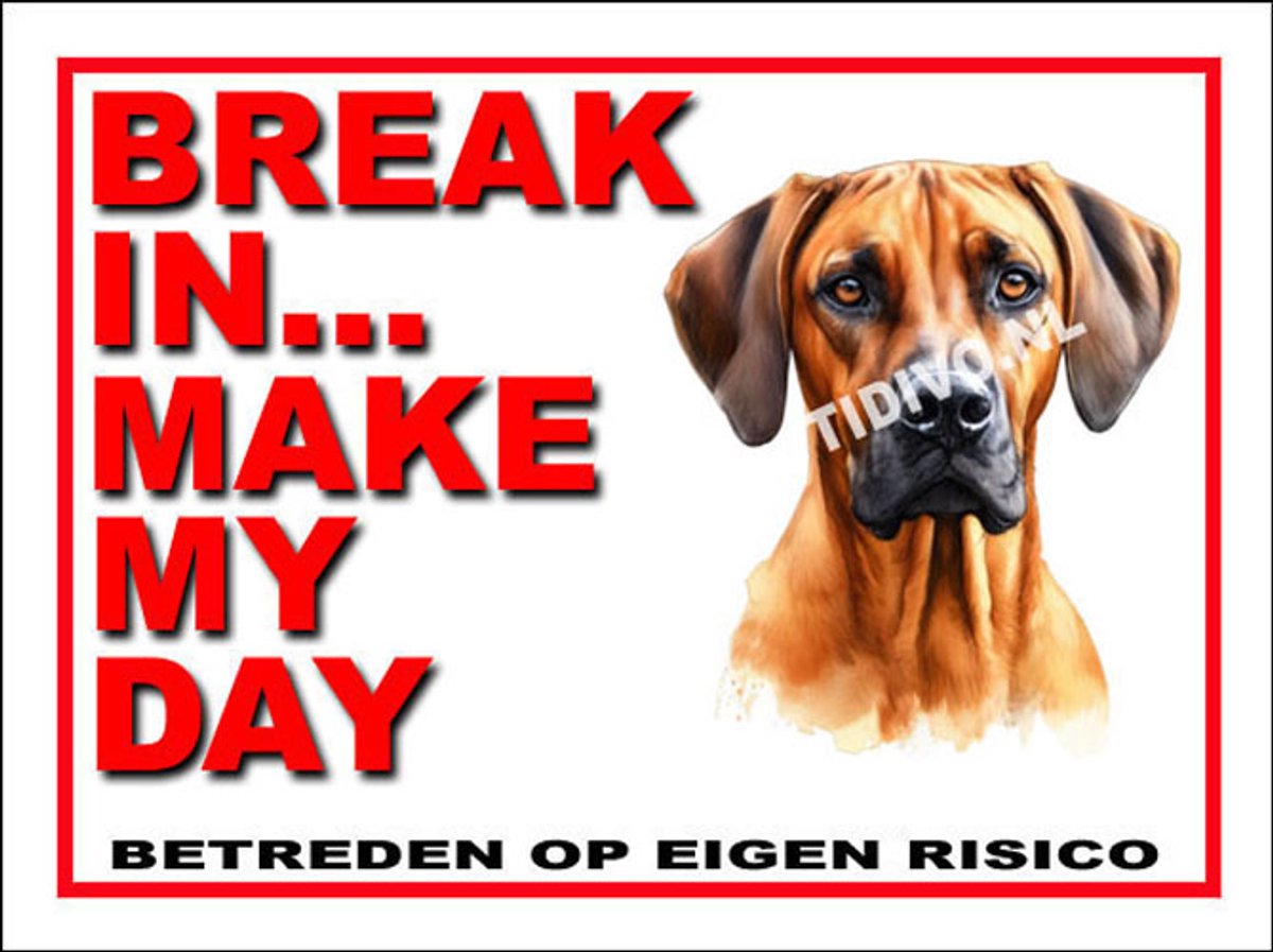 Rhodesian Ridgeback 1