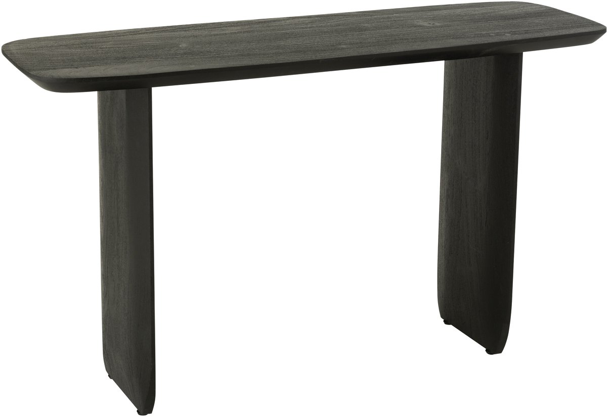 J-Line console - acaciahout - zwart