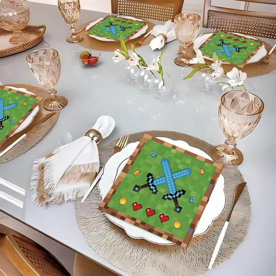 16x Gekleurde verjaardags servetten | Fun en Feest 16x Gekleurde verjaardags servetten | Fun en Feest