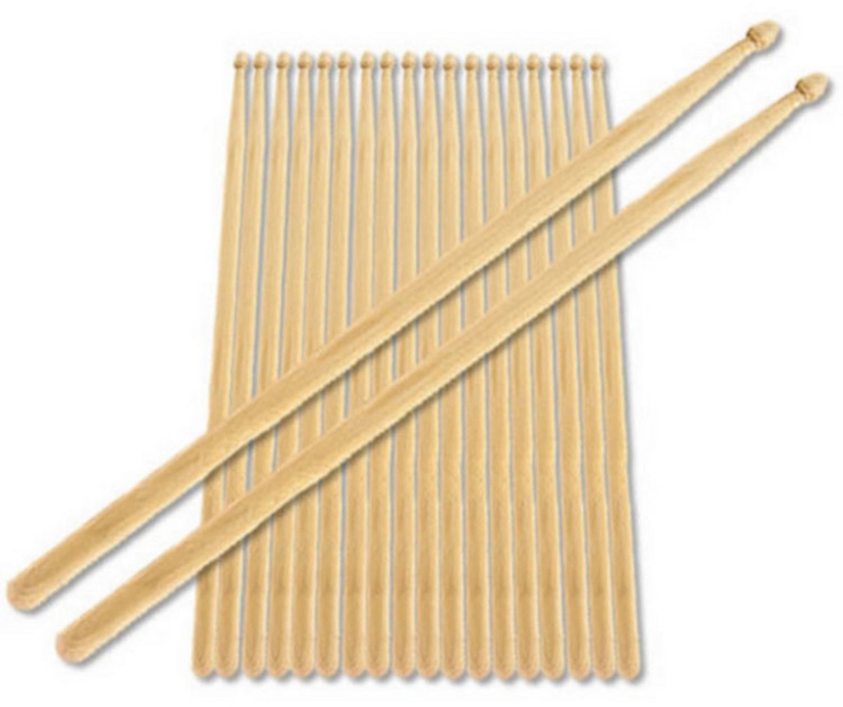 2B Drumstokken met Nylon Tip, 10 Paar