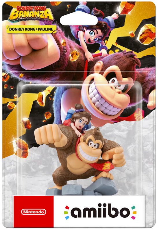 Amiibo Donkey Kong & Pauline - Donkey Kong Bananza - Nintendo Switch 2