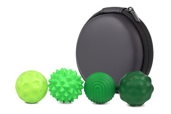 Magnetische Stressballen - Groen 4 stuks - Fidget - Concentratie verhogend - Magnetische balletjes - Ideaal voor in de klas - Sensomotorisch
