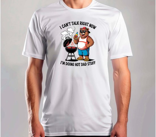 I'm Doing Hot Dad Stuff - T Shirt - BestDad - SuperDad - ProudDad - DadLife - BesteVader - SuperVader - VaderLeven - CoolePapa