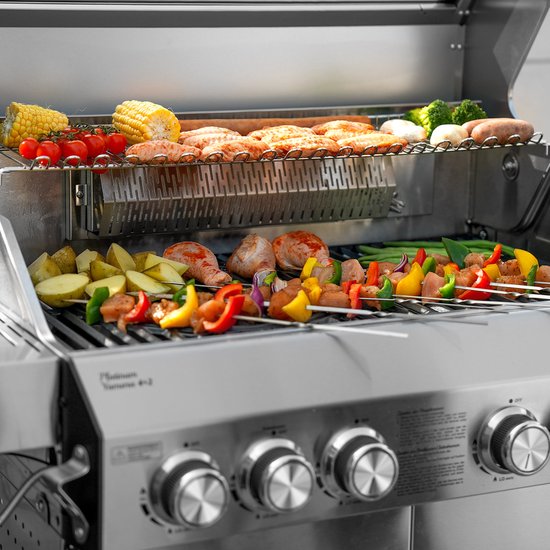Grillplaat 41,3x30,5 cm/antraciet