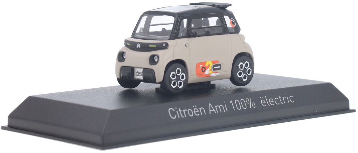 Citroen Ami 100% Elektrisch 2025 Mijn Ami Peps - Model 1/43 - Norev