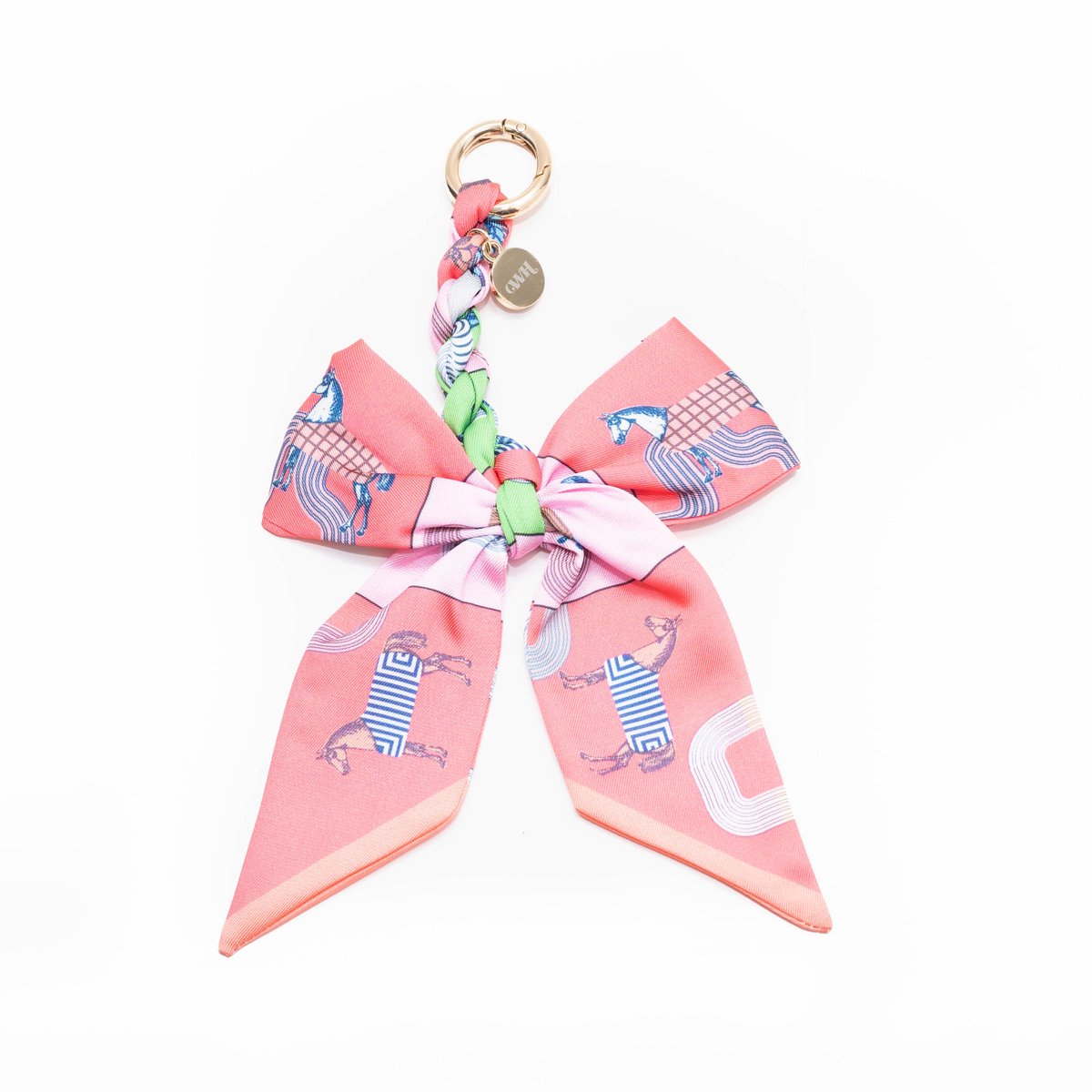 xoxo Wildhearts Bag Charm - Parisian Bow - Pink - Hangertje voor handtas - Accessoire voor dames tas - Strikje - Hanger met strik - Sleutelhanger - Roze