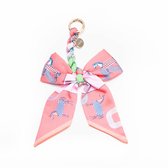 xoxo Wildhearts Bag Charm - Parisian Bow - Pink - Hangertje voor handtas - Accessoire voor dames tas - Strikje - Hanger met strik - Sleutelhanger - Roze