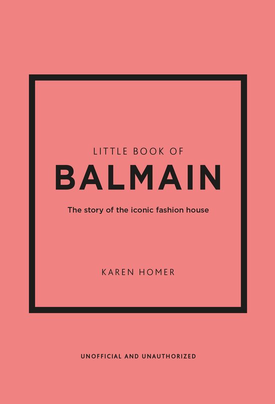 Little Books of Fashion - Little Book of Balmain - cover