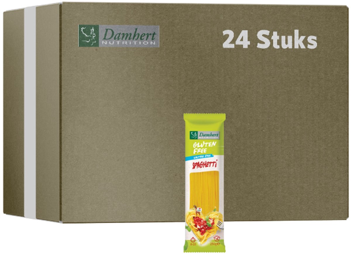 Damhert | Glutenvrij | Spaghetti | 24 stuks | 24 x 250 g