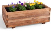 Plantenbak voor buiten met Worteldoek - Geïmpregneerd EU Grenenhout - Kweekbak - Moestuinbak - 80 x 40 cm