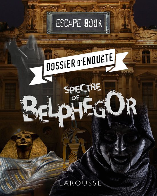 ESCAPE book - Dossier d'enquête, spectre Belphegor - cover