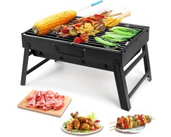 Opvouwbare tafel bbq - Smokerbarbecues - Tafelbarbecue houtskool - Smoker mini barbecue - Houtskoolbarbecues - Camping barbecues - BBQ Grill - Barbeque - Tafelbarbecues - Grilloppervlak (L x B) 44.5 x 31.5cm Opvouwbare tafel bbq - Smokerbarbecues - Tafelbarbecue houtskool - Smoker mini barbecue - Houtskoolbarbecues - Camping barbecues - BBQ Grill - Barbeque - Tafelbarbecues - Grilloppervlak (L x B) 44.5 x 31.5cm