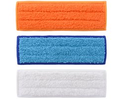 6x Dweil pads geschikt voor iRobot Braava Jet 240 / 241 / 244 Dweilrobot