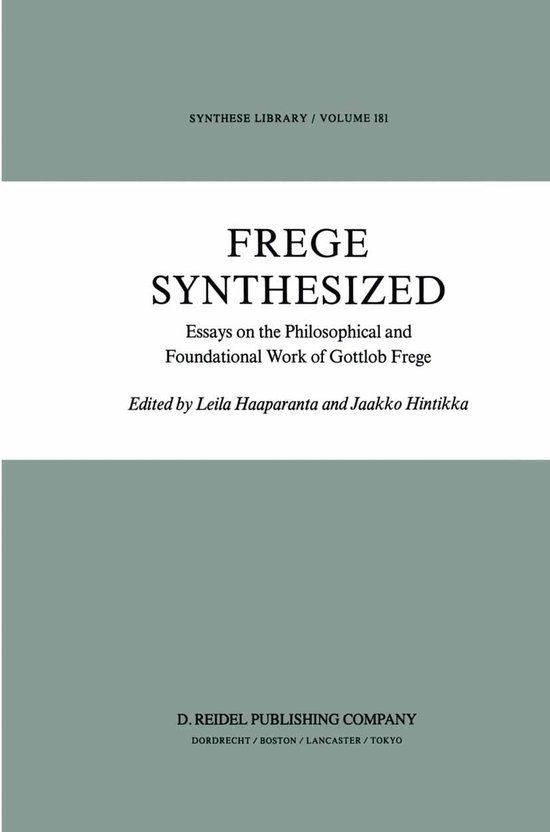Synthese Library- Frege Synthesized
