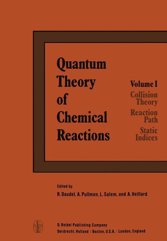 Quantum Theory of Chemical Reactions - cover