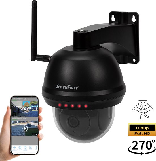SecuFirst CAM214Z Dome Camera FHD 1080P Draai- en Kantelbaar - SecuFirst - €129,00