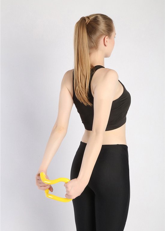 Fascia Stretch Ring - 3 Stuks Yoga Ring Pilates Ring - Stretch Ring - Fitness Circle Training Tools (Roze, Blauw, Paars) — afbeelding 3