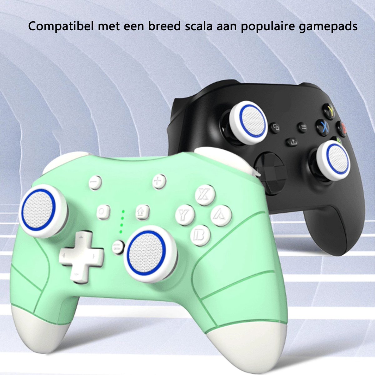 PS5 Controller Accessoires - 4x Siliconen Thumbstick Covers voor DualSense - Verbeterde Grip & Precisie | Anti-Slip & Comfortabel thumbnail 3