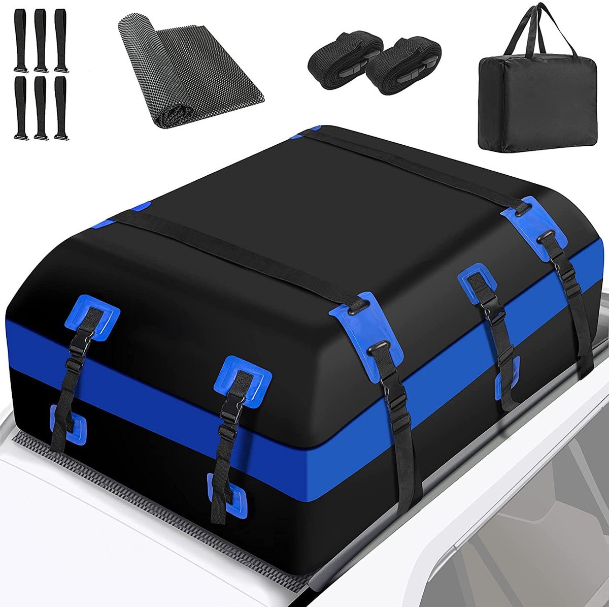 Unyqoos® en Ruime Dakkoffer met 651 Liter Opslagcapaciteit voor Auto's en SUV's