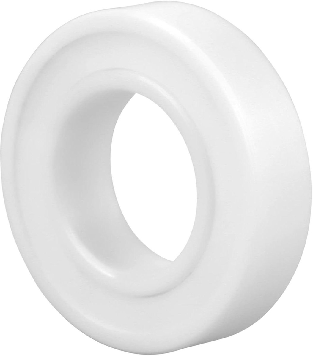 Allecto Plus - 1 stuk Kogellagers van Zirkoniumoxide 15 x 28 x 7 mm - Volledig Verzegeld - Hoge snelheid - Miniatuurlager met Lage Wrijving - C3 Speling