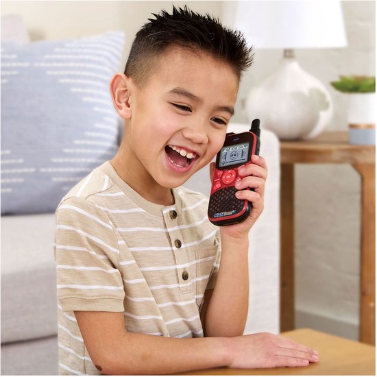 VTech KidiTalkie Explorer - Walkie Talkie voor Kinderen - Inclusief Stemvervormer - Ingebouwde Zaklamp - Speelgoed vanaf 5 Jaar van Vtech — afbeelding 2